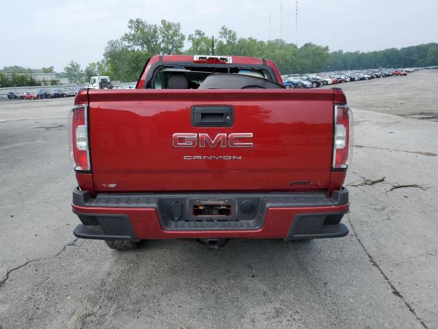 1GTG6FENXM1237003 - 2021 GMC CANYON AT4 RED photo 6