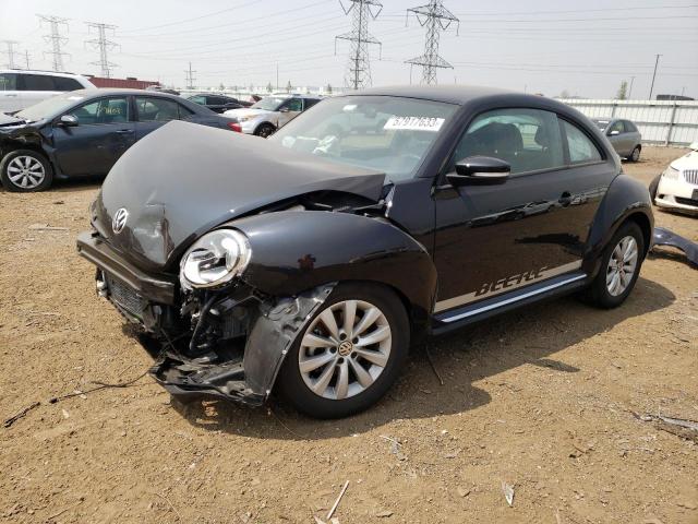 3VWFD7AT8KM713581 - 2019 VOLKSWAGEN BEETLE S BLACK photo 1