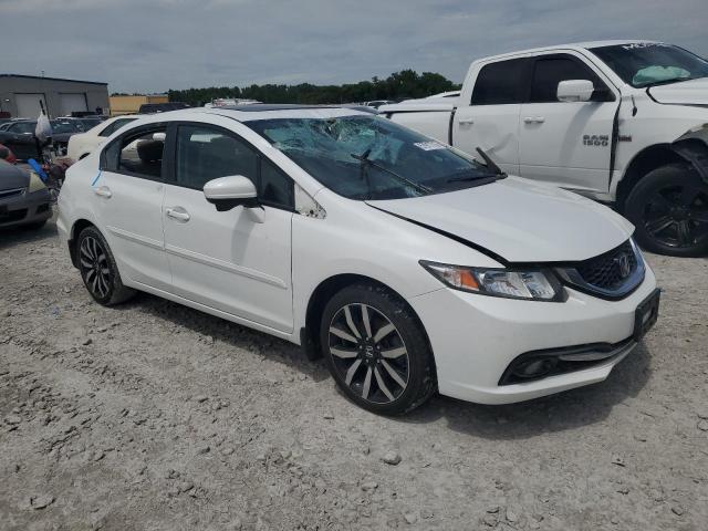 19XFB2F90EE085071 - 2014 HONDA CIVIC EXL WHITE photo 4