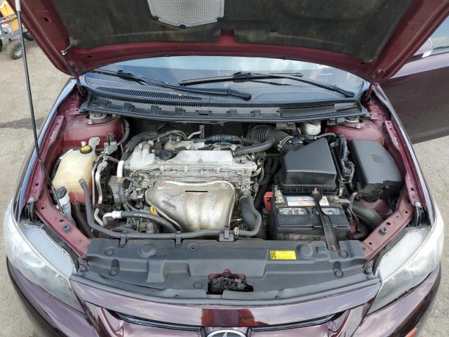 JTKJF5C71D3065235 - 2013 TOYOTA SCION TC 勃艮第红 照片 11