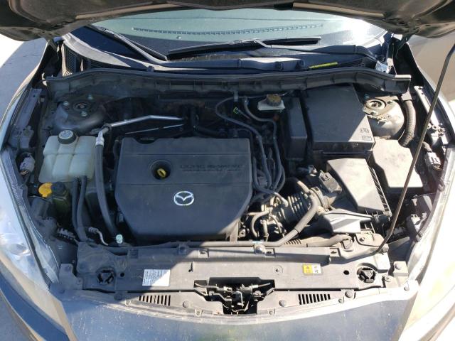 JM1BL1W62B1397192 - 2011 MAZDA 3 S ნაცრისფერი ფოტო 11