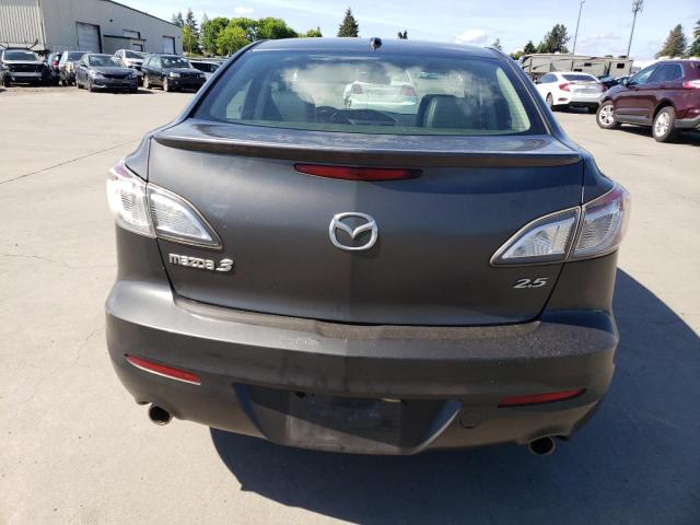 JM1BL1W62B1397192 - 2011 MAZDA 3 S ნაცრისფერი ფოტო 6