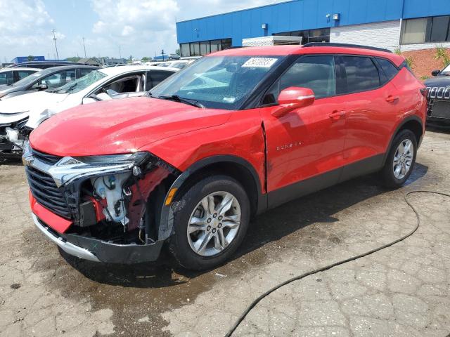 3GNKBBRAXLS602838 - 2020 CHEVROLET BLAZER 1LT RED photo 1