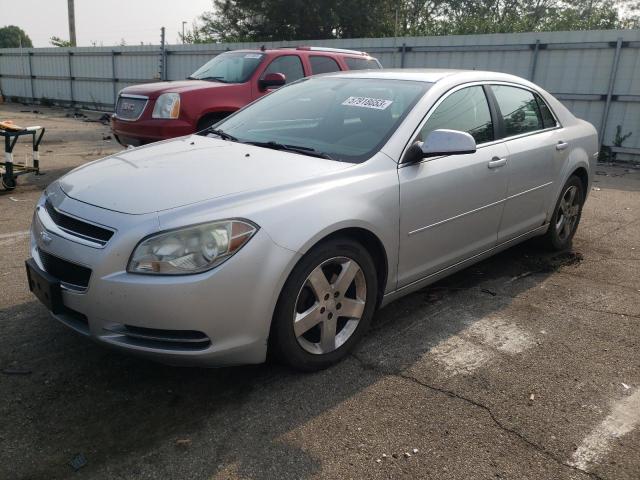 1G1ZC5EB6A4133709 - 2010 CHEVROLET MALIBU 1LT SILVER photo 1