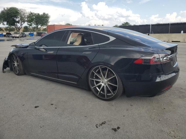 5YJSA1E2XHF194670 - 2017 TESLA MODEL S Noir photo 2