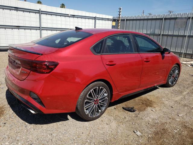 3KPF44AC7PE563692 - 2023 KIA FORTE GT RED photo 3