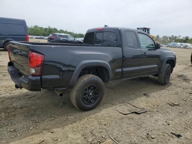 5TFSZ5AN1KX173638 - 2019 TOYOTA TACOMA ACCESS CAB Noir photo 3