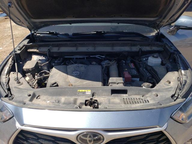 5TDGZRAH1LS014861 - 2020 TOYOTA HIGHLANDER XLE BLUE photo 12