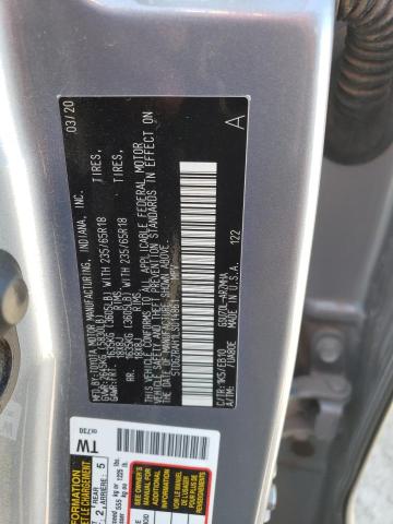 5TDGZRAH1LS014861 - 2020 TOYOTA HIGHLANDER XLE BLUE photo 13