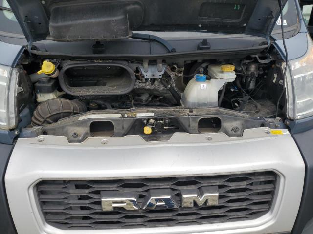 3C6TRVDG5KE518064 - 2019 RAM PROMASTER 2500 HIGH ლურჯი ფოტო 12