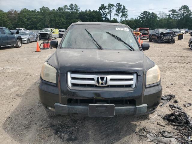 5FNYF28576B020902 - 2006 HONDA PILOT EX BLACK photo 5