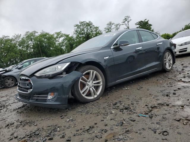 5YJSA1CN7CFP01370 - 2012 TESLA MODEL S BLACK photo 1