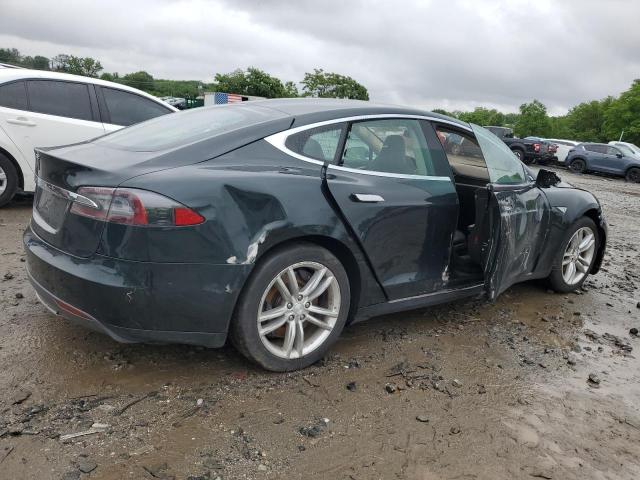 5YJSA1CN7CFP01370 - 2012 TESLA MODEL S BLACK photo 3