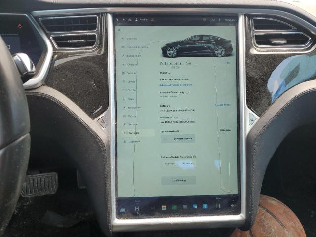 5YJSA1CN7CFP01370 - 2012 TESLA MODEL S BLACK photo 9