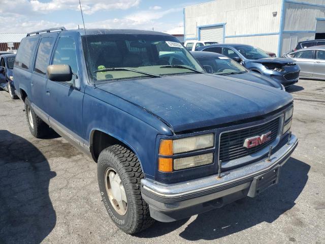 1GKFK16R8VJ736397 - 1997 GMC SUBURBAN K1500 BLUE photo 4