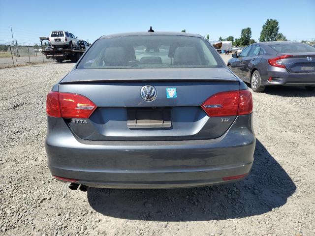 3VWLL7AJ6EM405141 - 2014 VOLKSWAGEN JETTA TDI GRAY photo 6