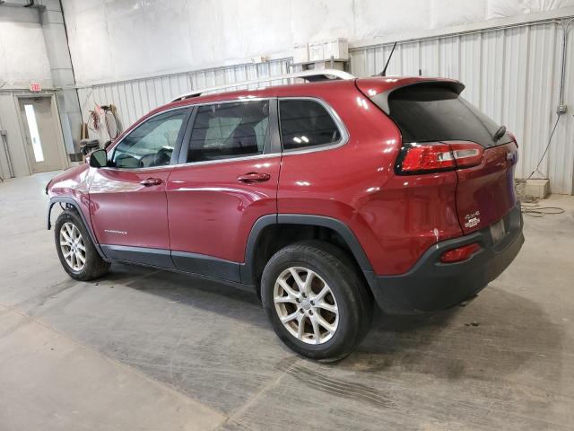 1C4PJMCBXHW587641 - 2017 JEEP CHEROKEE LATITUDE RED photo 2