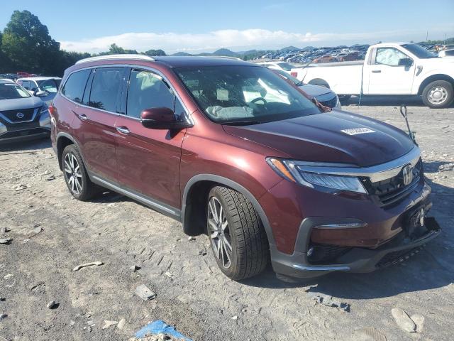 5FNYF6H9XKB059567 - 2019 HONDA PILOT TOURING MAROON photo 4