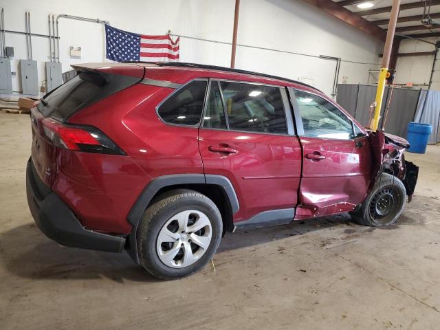 2T3F1RFV5LW125381 - 2020 TOYOTA RAV4 LE RED photo 3