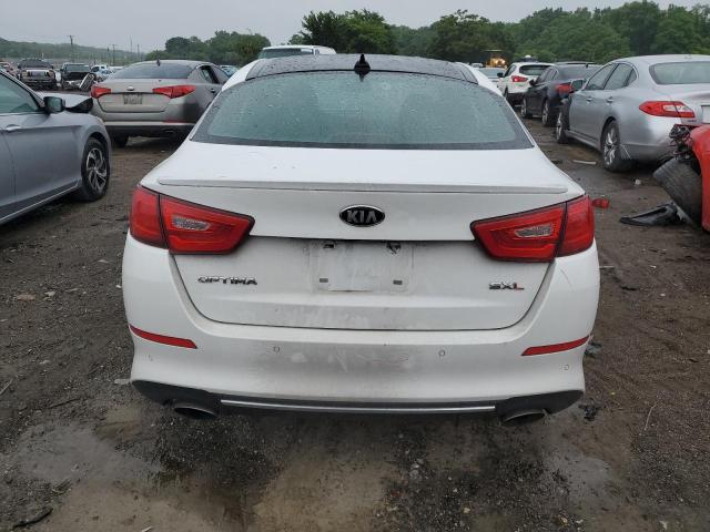 5XXGR4A62FG368475 - 2015 KIA OPTIMA SX WHITE photo 6