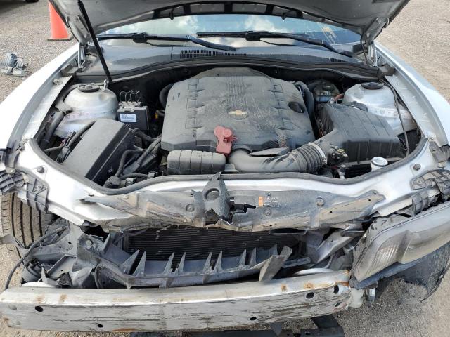 2G1FB1ED4B9208003 - 2011 CHEVROLET CAMARO LT SILVER photo 11