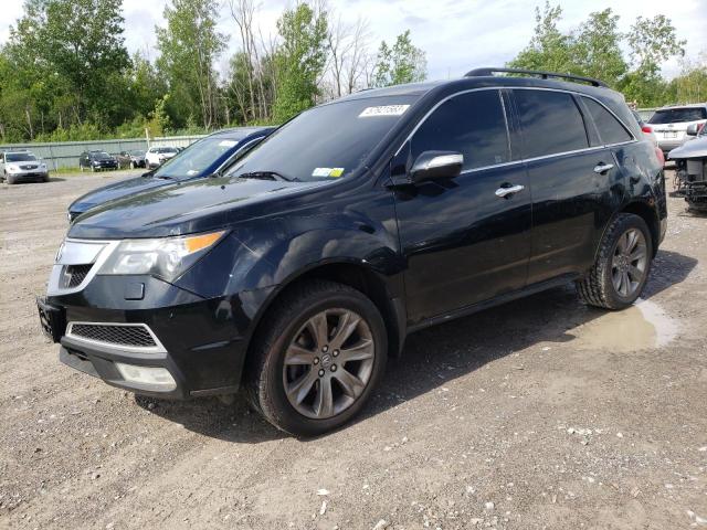 2HNYD2H71AH000200 - 2010 ACURA MDX ADVANCE BLACK photo 1