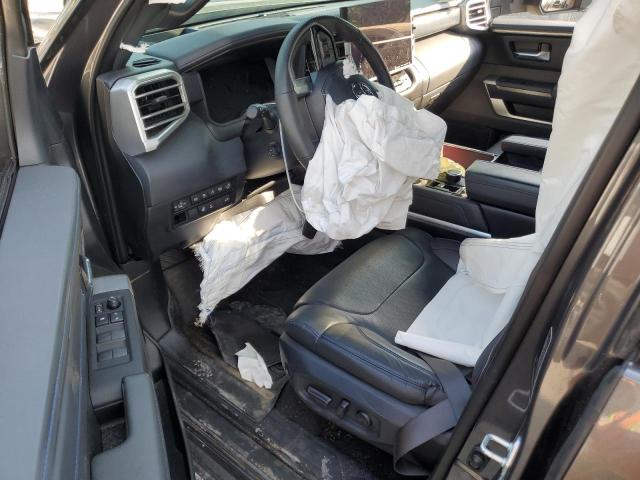 5TFNC5DB1PX020040 - 2023 TOYOTA TUNDRA CREWMAX PLATINUM 灰色 照片 8