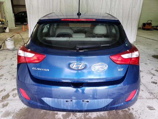 KMHD35LH7GU260529 - 2016 HYUNDAI ELANTRA GT BLUE photo 6