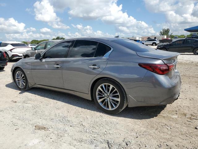 JN1EV7AP7KM542562 - 2019 INFINITI Q50 LUXE GRAY photo 2