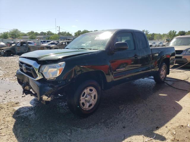 5TFTX4CNXCX012563 - 2012 TOYOTA TACOMA ACCESS CAB GREEN photo 1