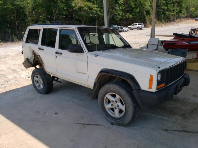 1J4FB28S81L608767 - 2001 JEEP CHEROKEE SE WHITE photo 4