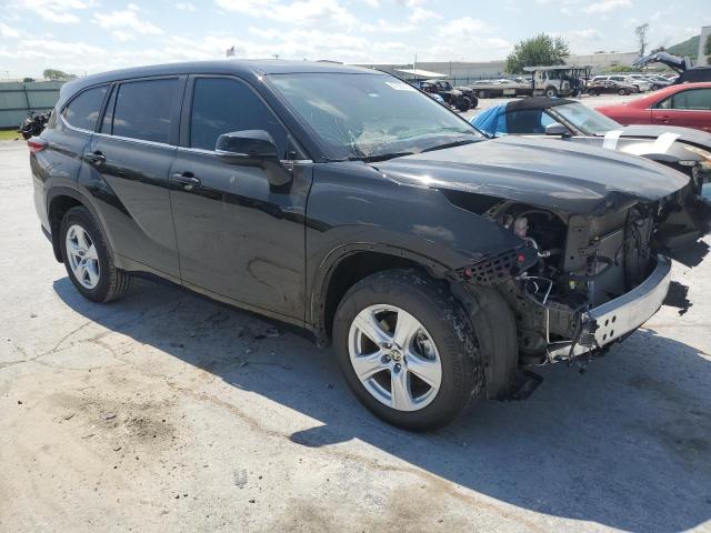 5TDZARAH4PS517404 - 2023 TOYOTA HIGHLANDER HYBRID LE BLACK photo 4