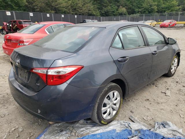 2T1BURHE2GC588758 - 2016 TOYOTA COROLLA L BLUE photo 3