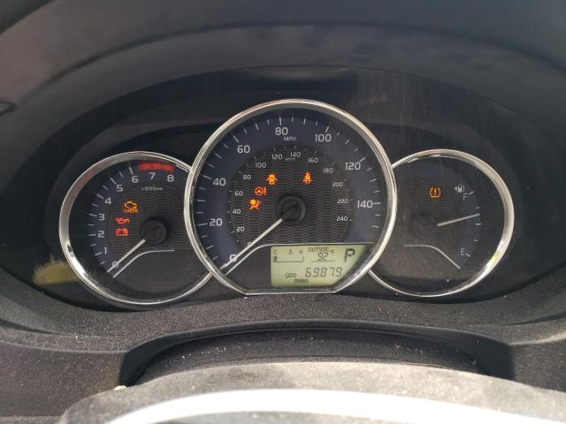 2T1BURHE2GC588758 - 2016 TOYOTA COROLLA L BLUE photo 9