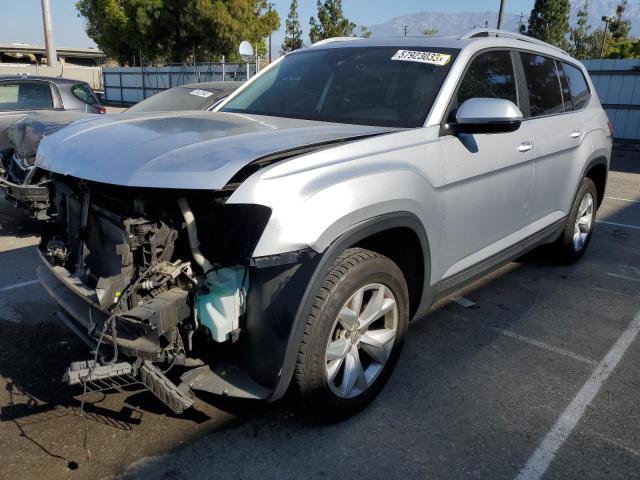 1V2ER2CA5JC525923 - 2018 VOLKSWAGEN ATLAS SEL SILVER photo 1