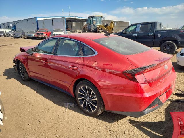 5NPEJ4J2XLH016501 - 2020 HYUNDAI SONATA SEL PLUS RED photo 2