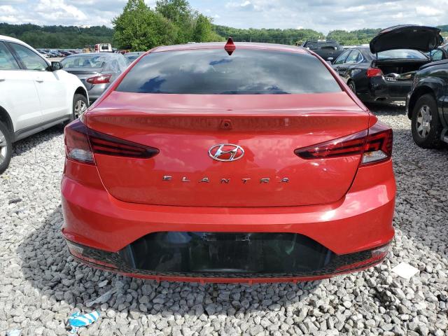 5NPD84LF2LH562832 - 2020 HYUNDAI ELANTRA SEL RED photo 6