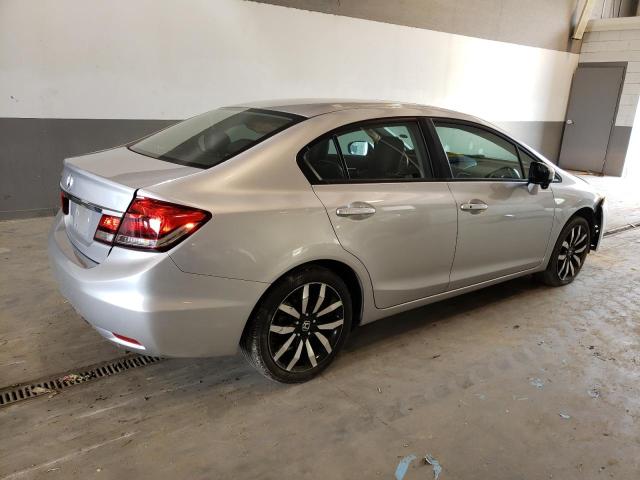 19XFB2F99FE057562 - 2015 HONDA CIVIC EXL SILVER photo 3