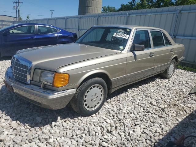 WDBCA35D2GA246302 - 1986 MERCEDES-BENZ 420 SEL GOLD photo 1