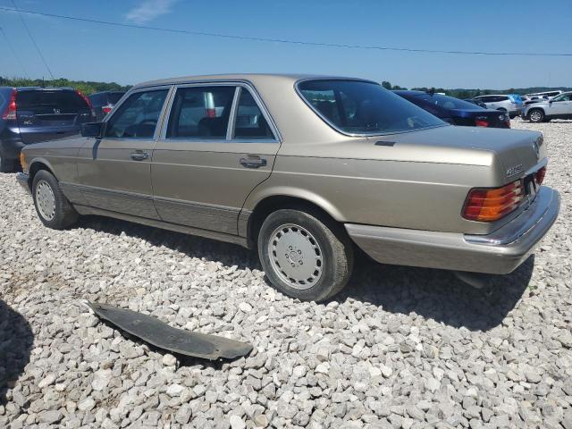 WDBCA35D2GA246302 - 1986 MERCEDES-BENZ 420 SEL GOLD photo 2