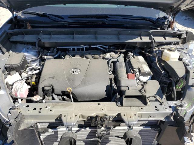 5TDGZRBH7MS154946 - 2021 TOYOTA HIGHLANDER XLE GRAY photo 12