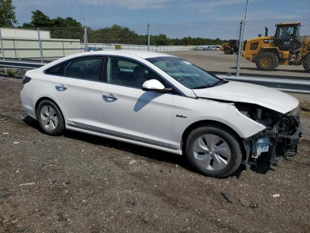 KMHE54L26HA060023 - 2017 HYUNDAI SONATA PLUG-IN HYBRID WHITE photo 4