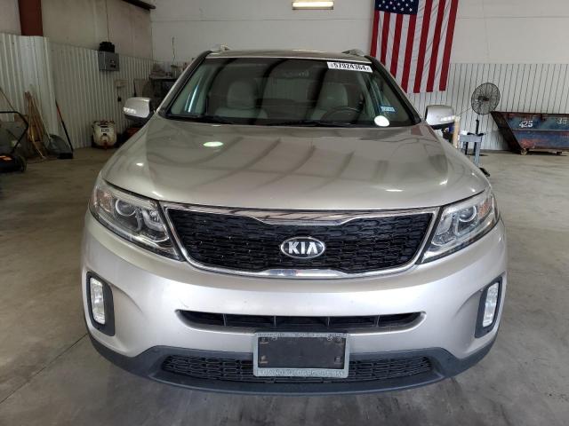 5XYKT3A61FG660670 - 2015 KIA SORENTO LX SILVER photo 5