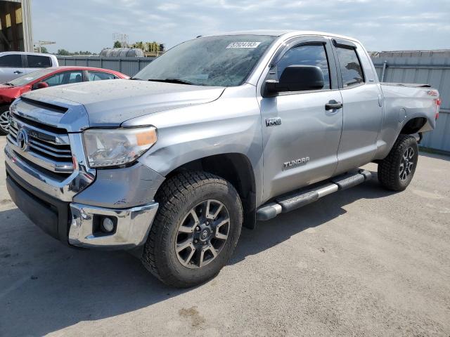 5TFUW5F1XGX577021 - 2016 TOYOTA TUNDRA DOUBLE CAB SR/SR5 SILVER photo 1