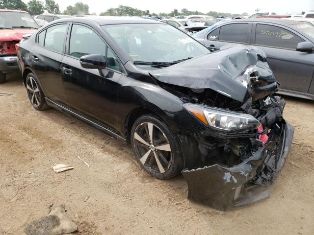 4S3GKAM65H3610533 - 2017 SUBARU IMPREZA SPORT BLACK photo 4