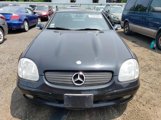 WDBKK65FX1F208726 - 2001 MERCEDES-BENZ SLK 320 BLACK photo 5