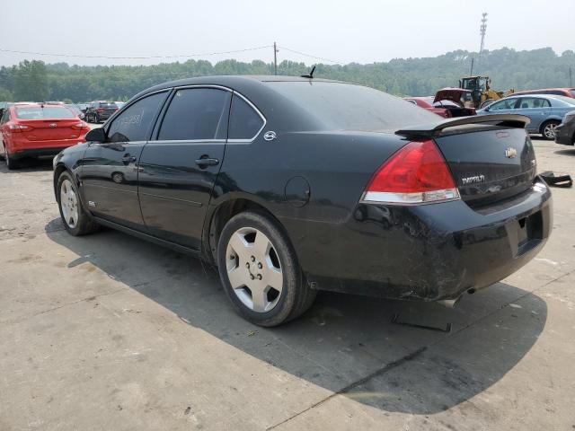 2G1WD58C679282468 - 2007 CHEVROLET IMPALA SUPER SPORT BLACK photo 2