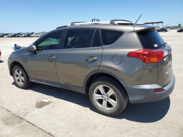 2T3WFREV4EW130075 - 2014 TOYOTA RAV4 XLE GRAY photo 2