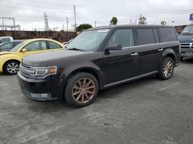 2FMGK5D88EBD05608 - 2014 FORD FLEX LIMITED BLACK photo 1