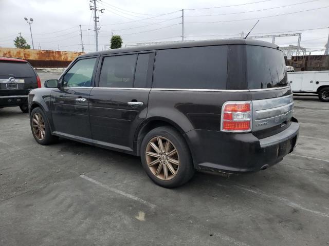 2FMGK5D88EBD05608 - 2014 FORD FLEX LIMITED BLACK photo 2